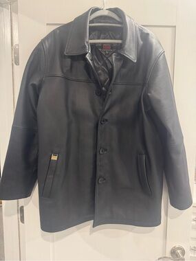 Vintage HBO Men’s Black Leather Sopranos Jacket